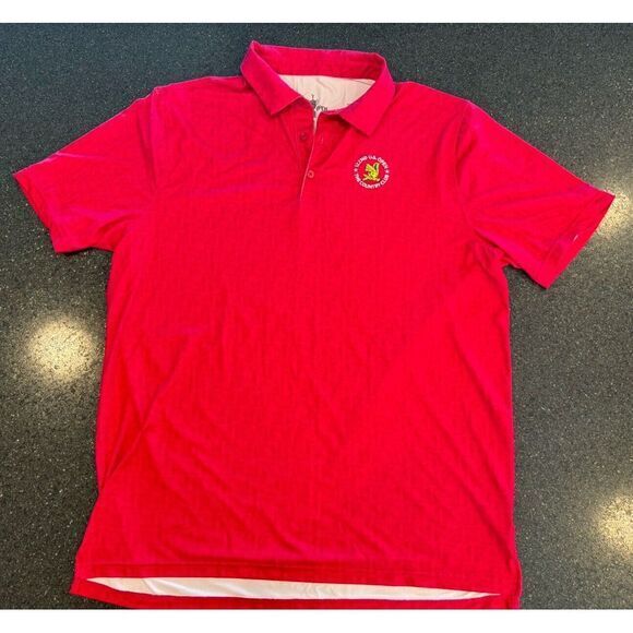 122nd US Open Polo Golf Shirt All Over Squirrel‎ Print Pink XL - Picture 1 of 4